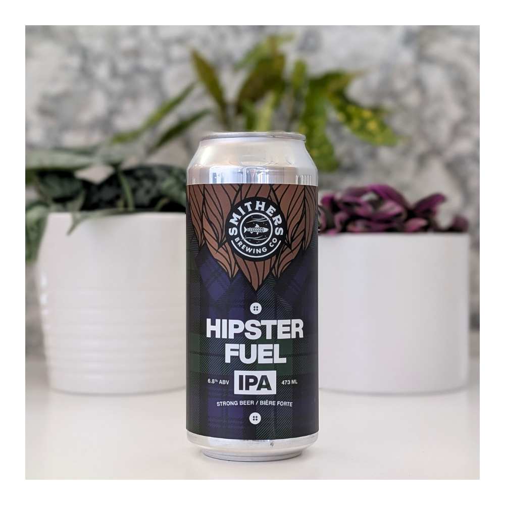 Hipster Fuel Northwest IPA by Smithers Brewing Co., beer label
