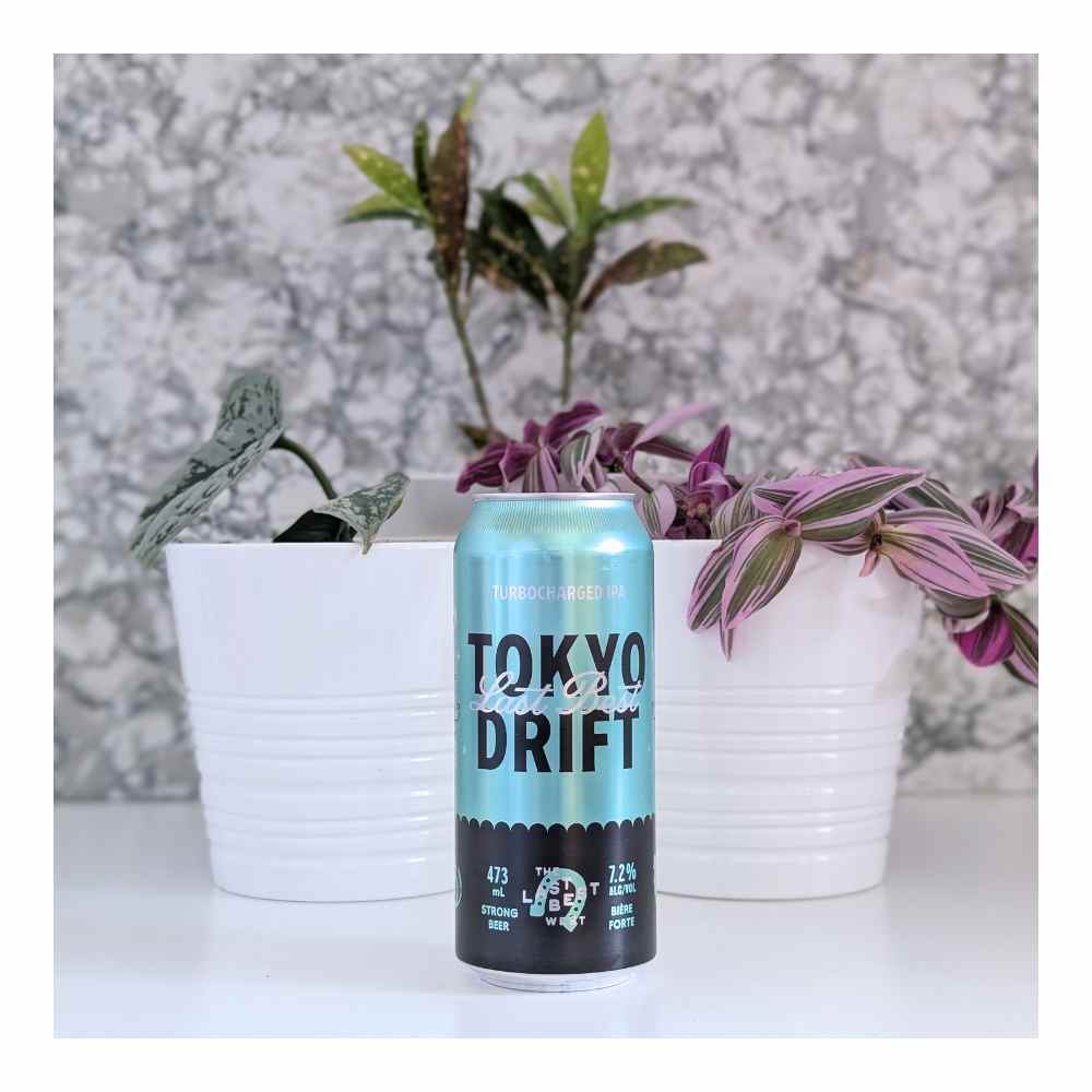 Brewing & Distilling Tokyo Drift NEIPA by Last Best Brewing, beer label