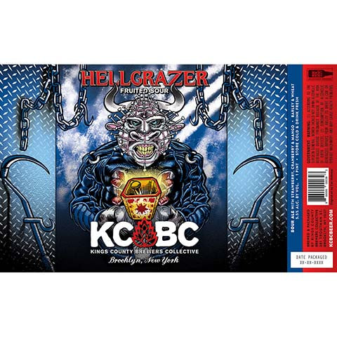 Kings County Brewers Collective Hellgrazer Fruited Sour by Kings County Brewers Collective, beer label