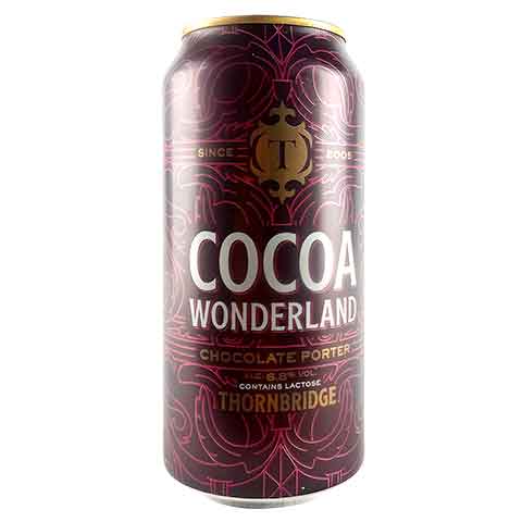Thornbridge Cocoa Wonderland Porter by Thornbridge Brewery, beer label