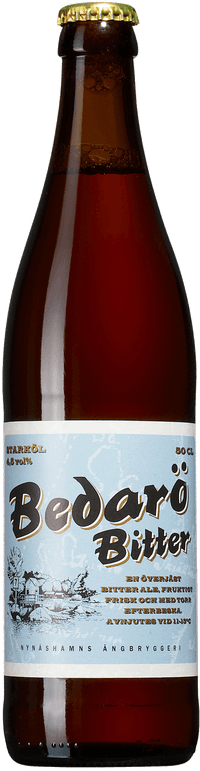 Bedarö Bitter by Nynäshamns Ångbryggeri, beer label
