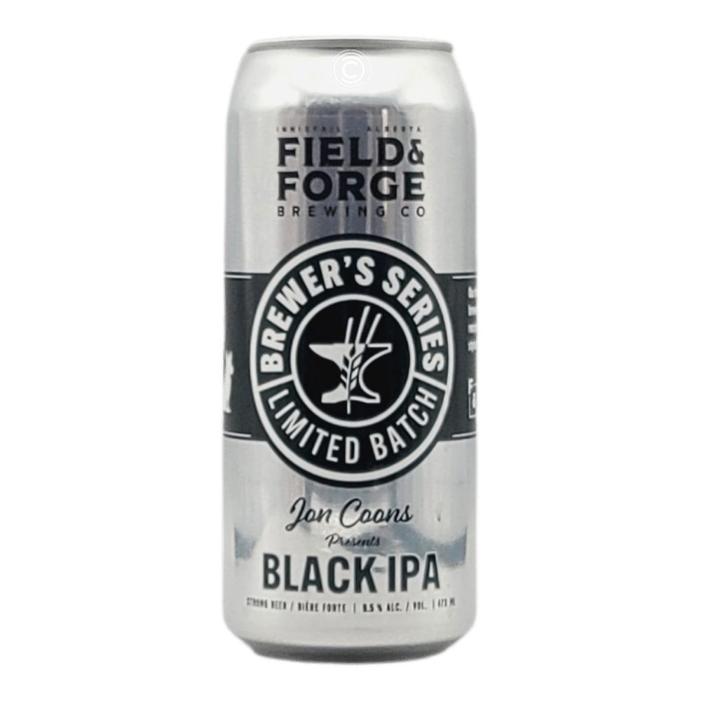 Black IPA by Field & Forge Brewing Co., beer label