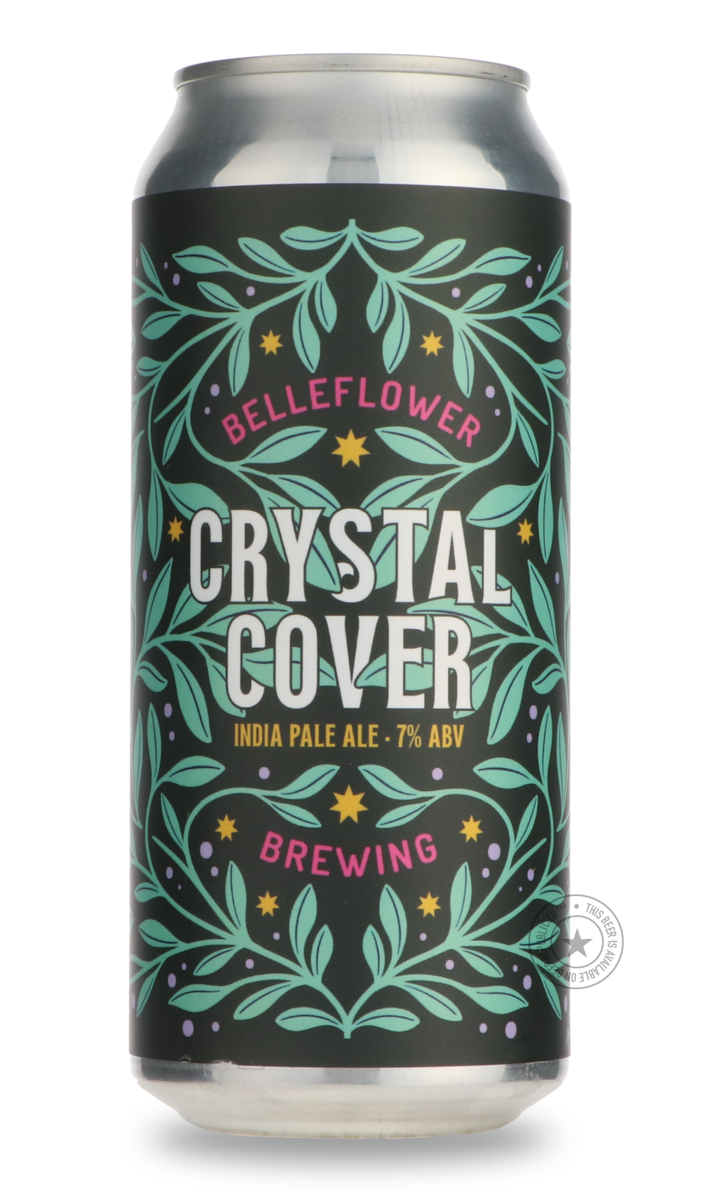 Crystal Cover by Belleflower Brewing, beer label