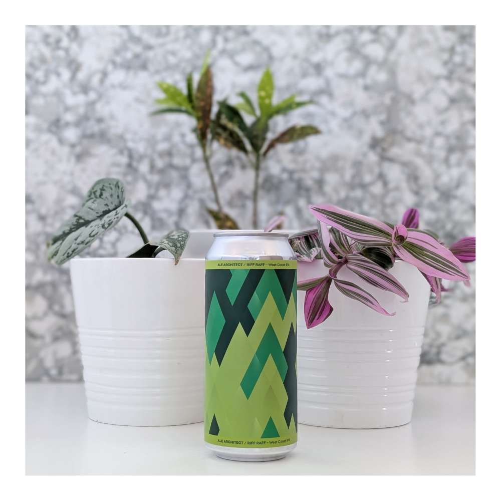 Riff Raff West Coast IPA by Ale Architect, beer label