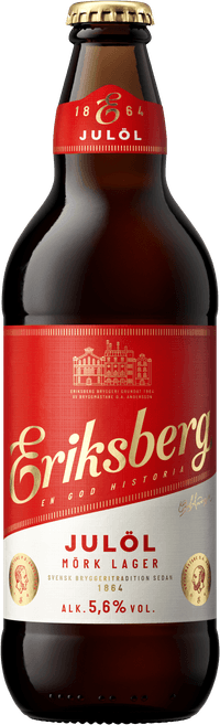 Eriksberg Julöl by Carlsberg Sverige AB, beer label