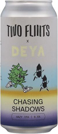 Chasing Shadows Two Flints x DEYA by Two Flints, beer label