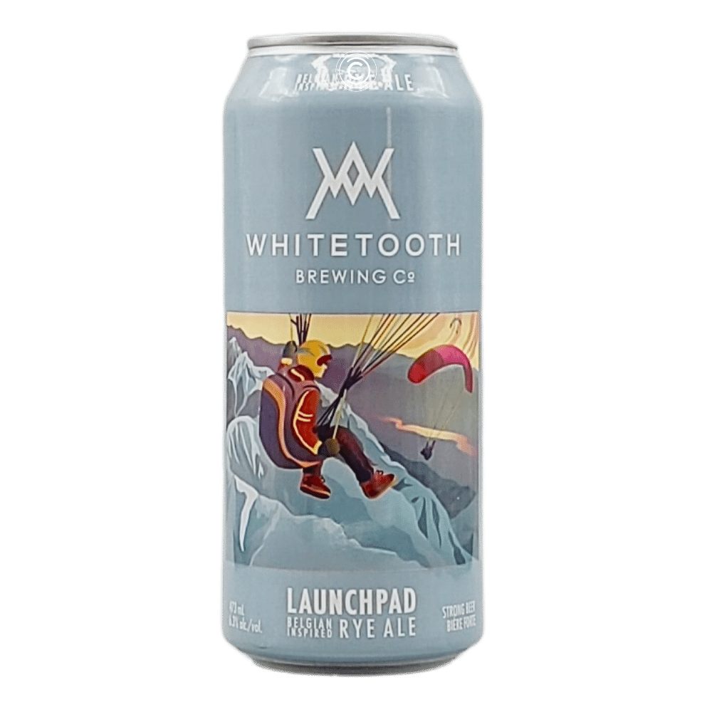 Launch Pad Belgian by Whitetooth Brewing Co., beer label