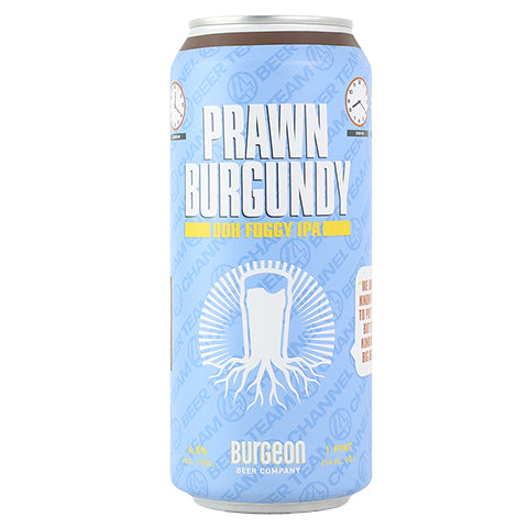 Burgeon/Humble Sea Prawn Burgundy IPA by Burgeon Beer Company, beer label