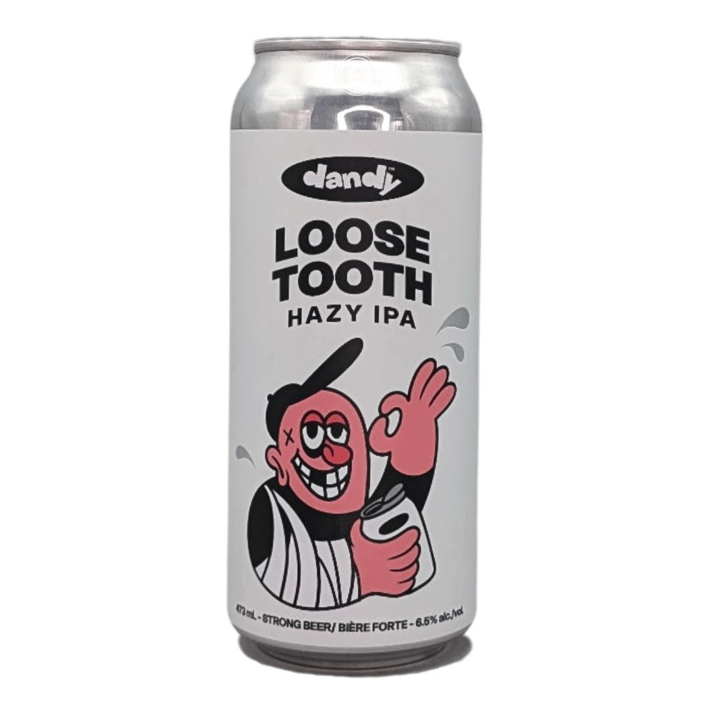 Loose Tooth Hazy IPA by The Dandy Brewing Company, beer label