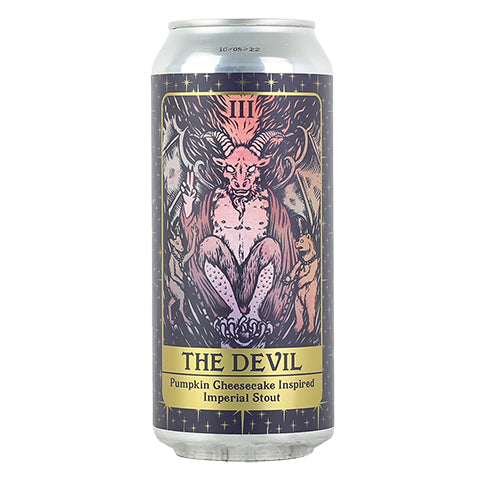 Hidden Springs The Devil Imperial Milk Stout by Hidden Springs Ale Works, beer label