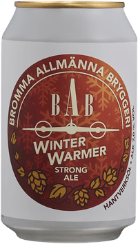 Bromma Allmänna Bryggeri Winter Warmer by Bryggerihangaren AB, beer label