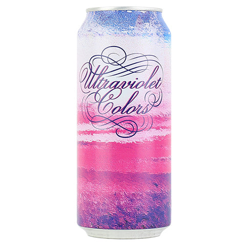 Pariah Ultraviolet Colors DIPA by Pariah Brewing Company, beer label