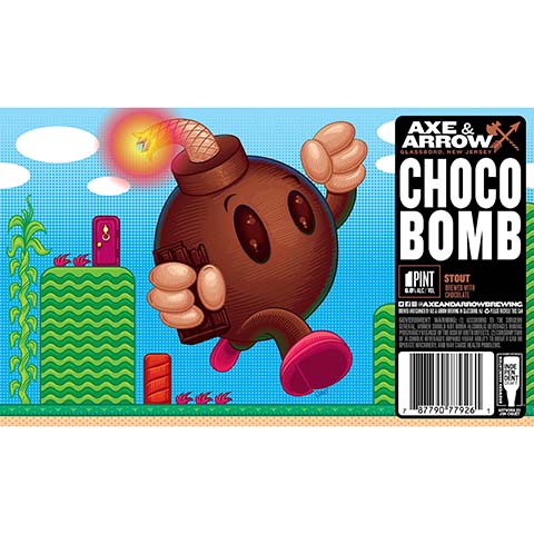 Axe & Arrow Choco Bomb Stout by Axe & Arrow Brewing, beer label