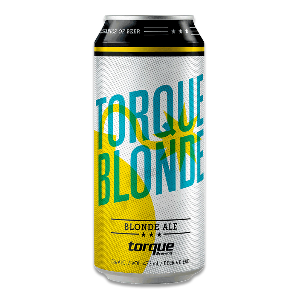Blonde Ale by Torque Brewing, beer label