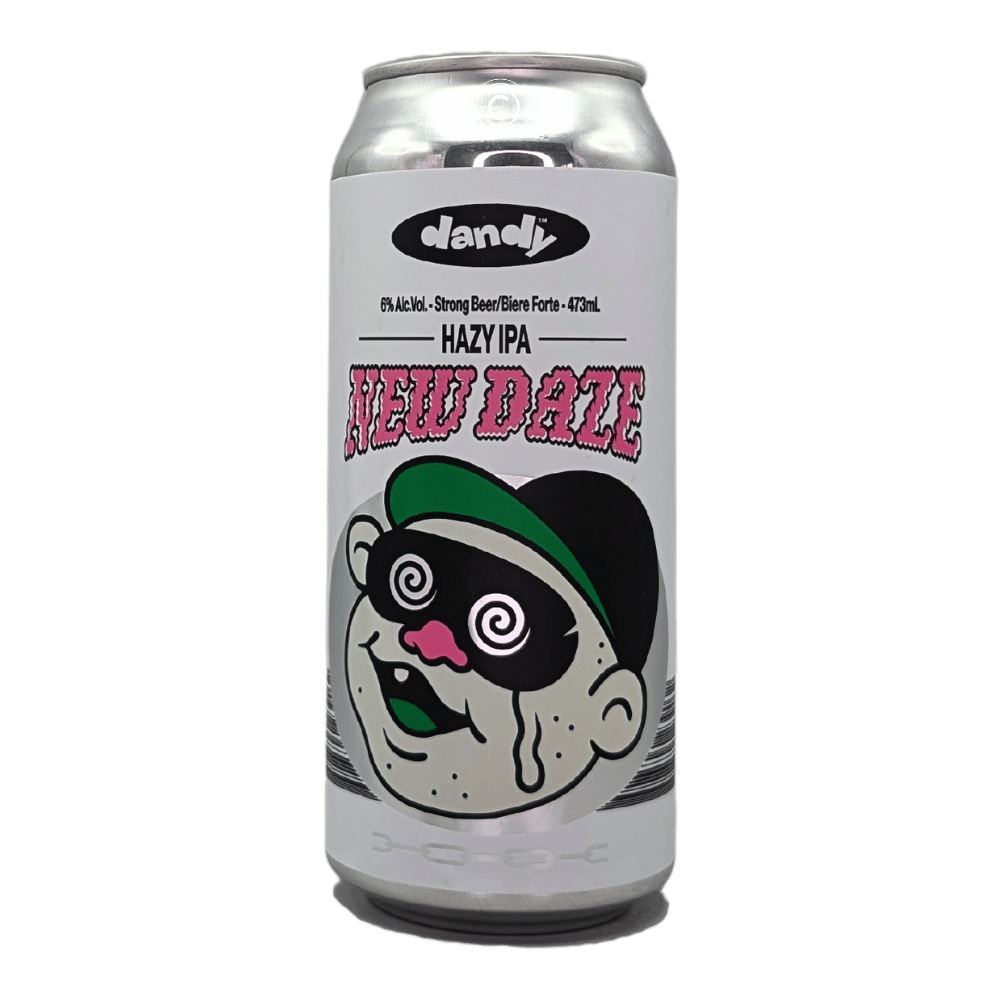 New Daze Hazy IPA by The Dandy Brewing Company, beer label