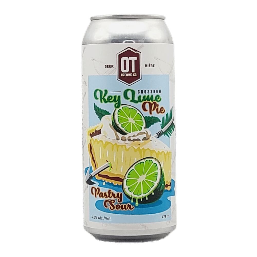 O.T. Brewing Company Crossbow Key Lime Pie Pastry Sour by O.T Brewing Company, beer label