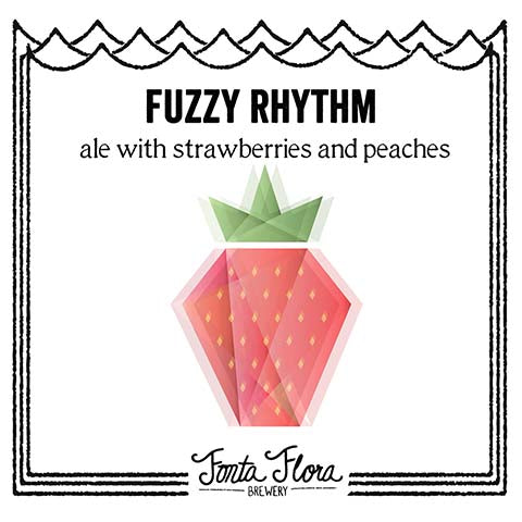 Fonta Flora Fuzzy Rhythm by Fonta Flora Brewery, beer label