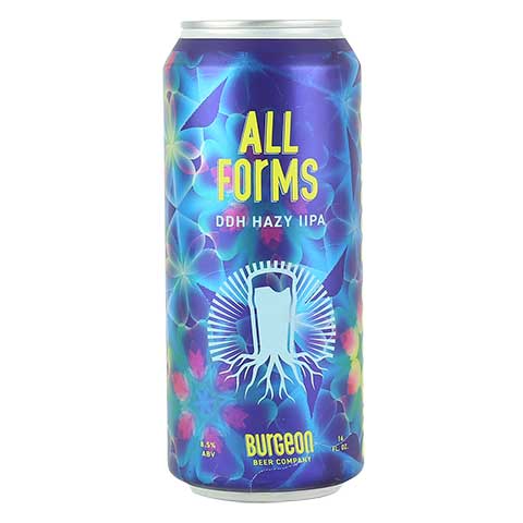Burgeon All Forms IPA by Burgeon Beer Company, beer label