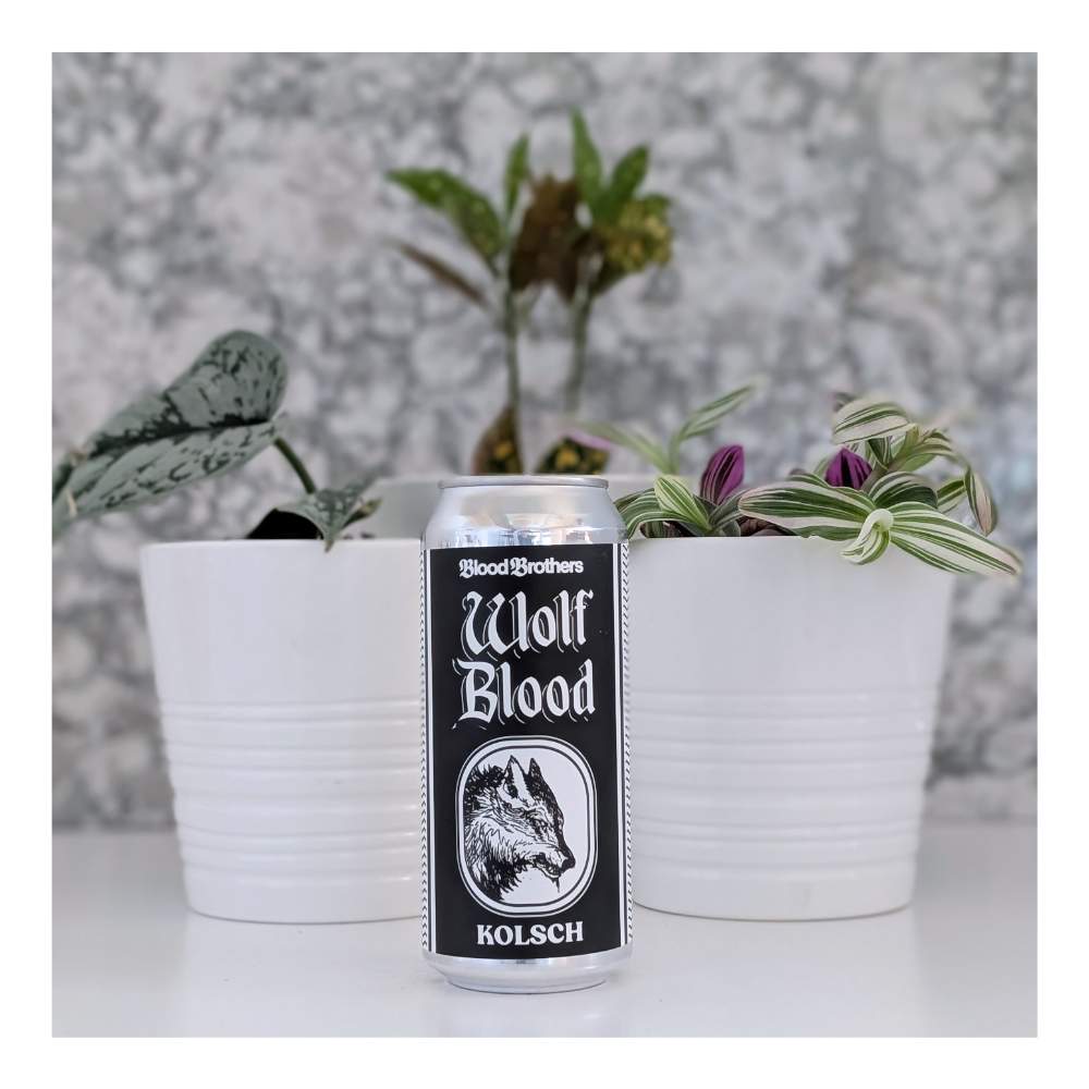 Brothers Brewing Wolf Blood Kolsch by Blood Brother Brewing, beer label