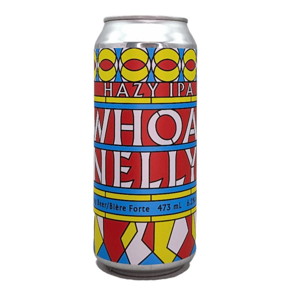 Whoa Nelly Hazy IPA by The Establishment Brewing Company x Irrational Brewing Company, beer label