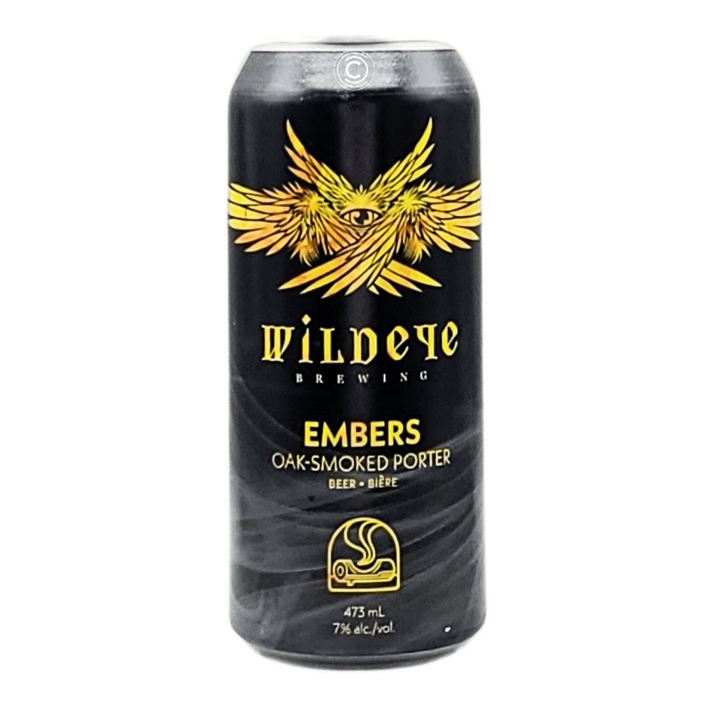Embers Robust Porter by Wildeye Brewing, beer label