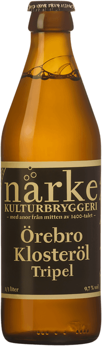 Närke Kulturbrygger Örebro Klosteröl Tripel by Närke Kulturbryggeri, beer label