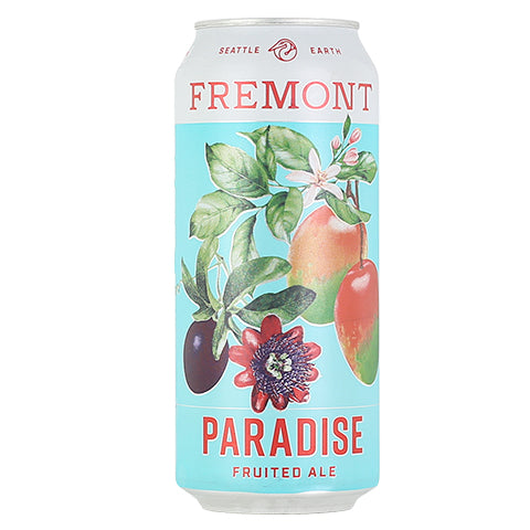 Fremont Paradise Fruit Ale by Fremont Brewing Co, beer label