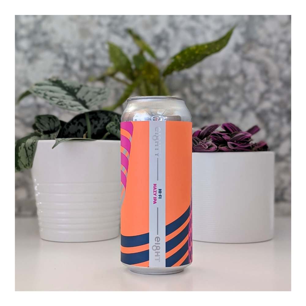 Eighty-Eight Brewing Co. Hi-Fi Hazy IPA by Eighty Eight Brewing Co., beer label