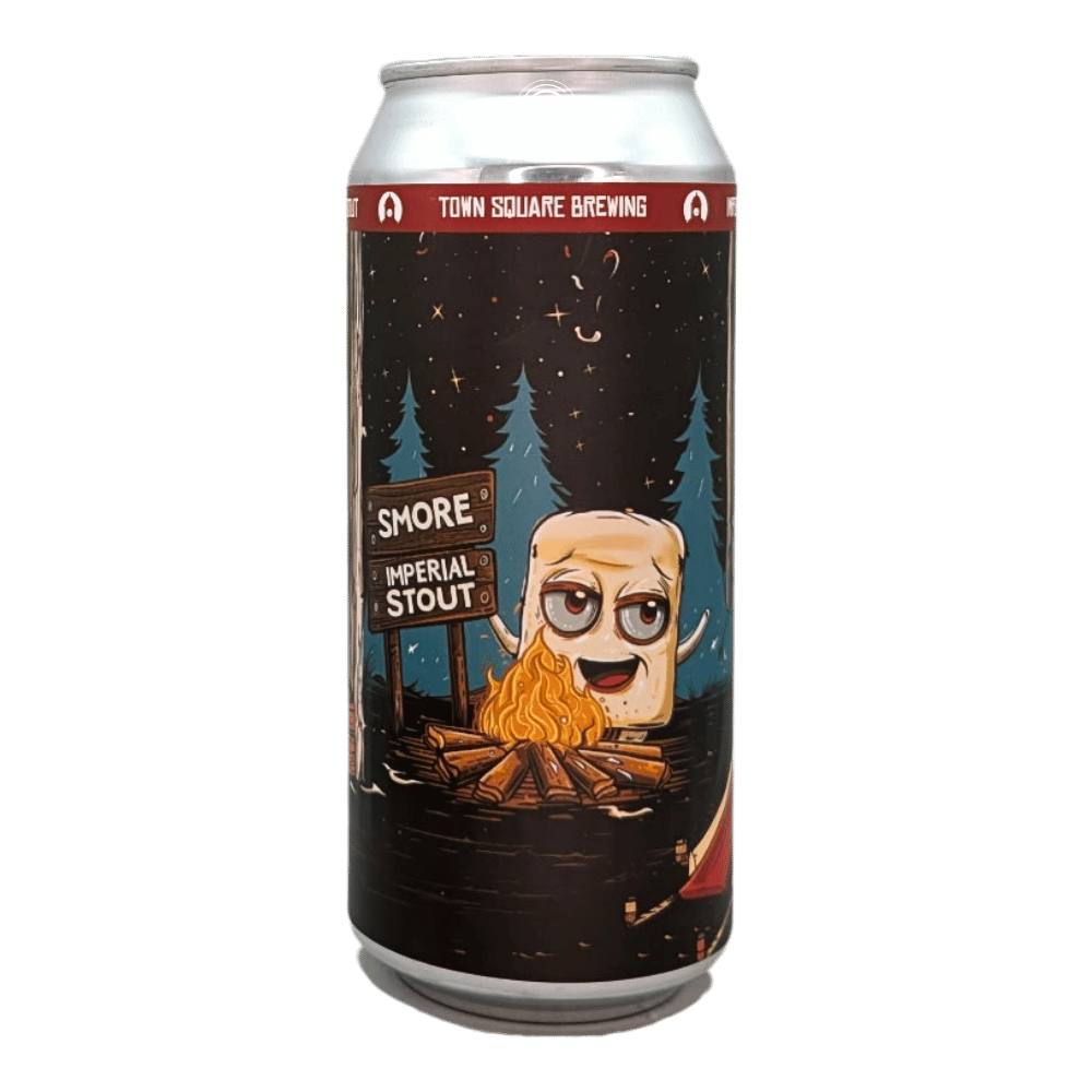 Fireside S'mores Imperial Stout by Town Square Brewing Co., beer label