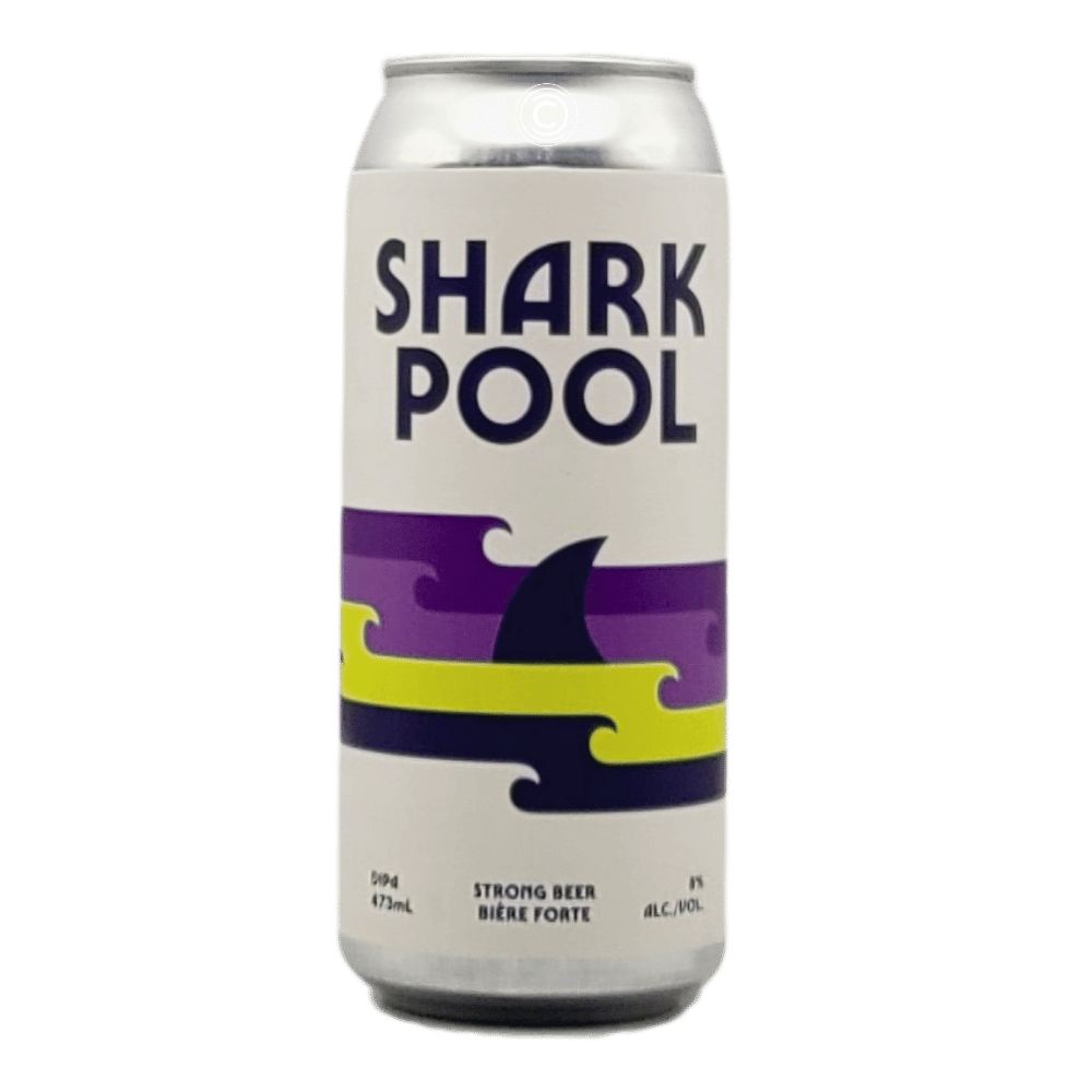 Shark Pool DIPA by Bellwoods Brewery x Eighty-Eight Brewing Co., beer label