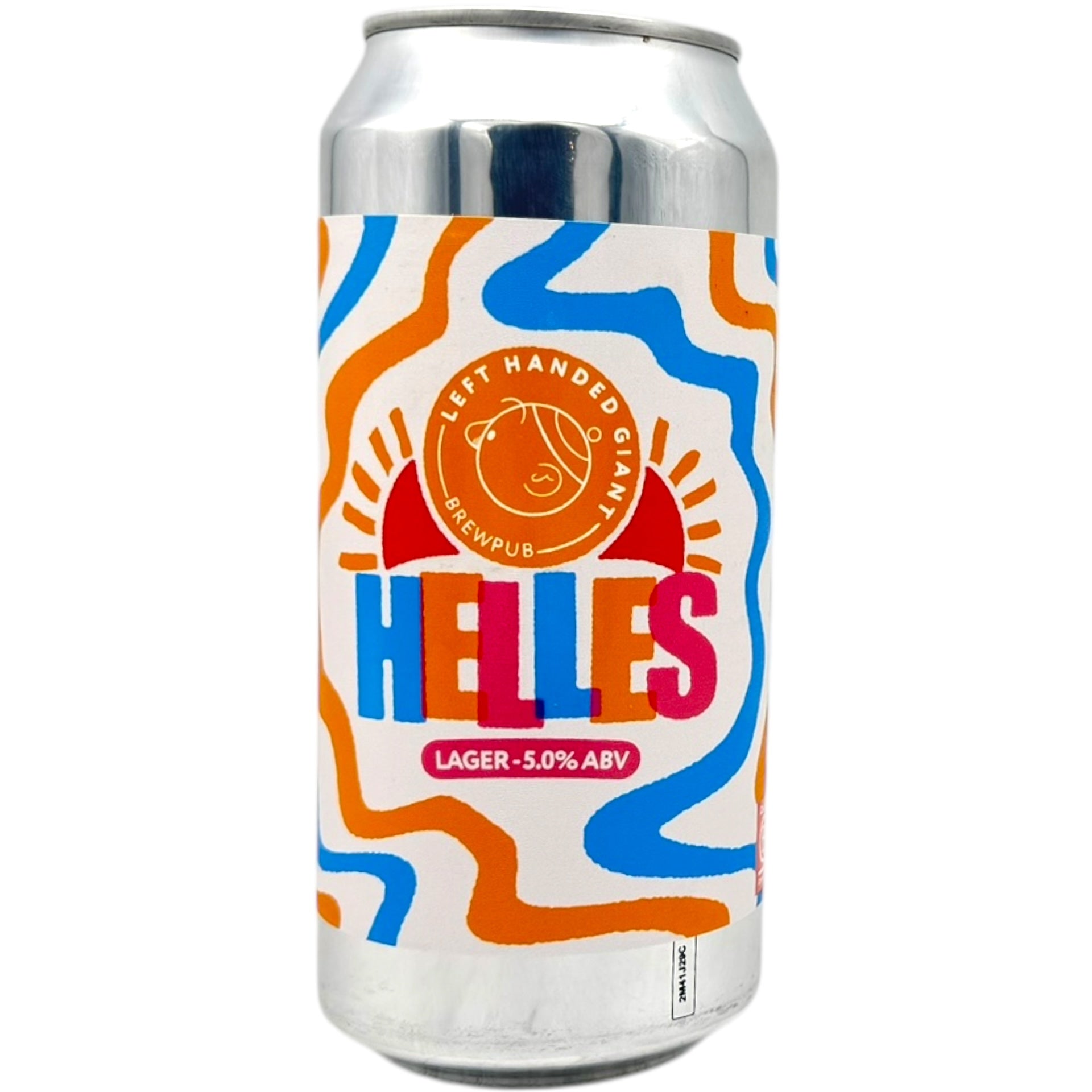 Left Handed Giant Helles by Left Handed Giant, beer label