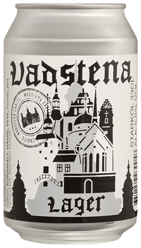 Wadstena Lager by Wadstena Crafts AB, beer label
