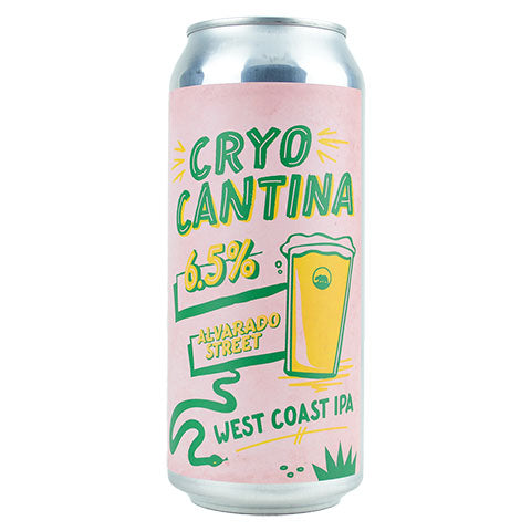 Alvarado Street Cryo Cantina IPA by Alvarado Street Brewery, beer label