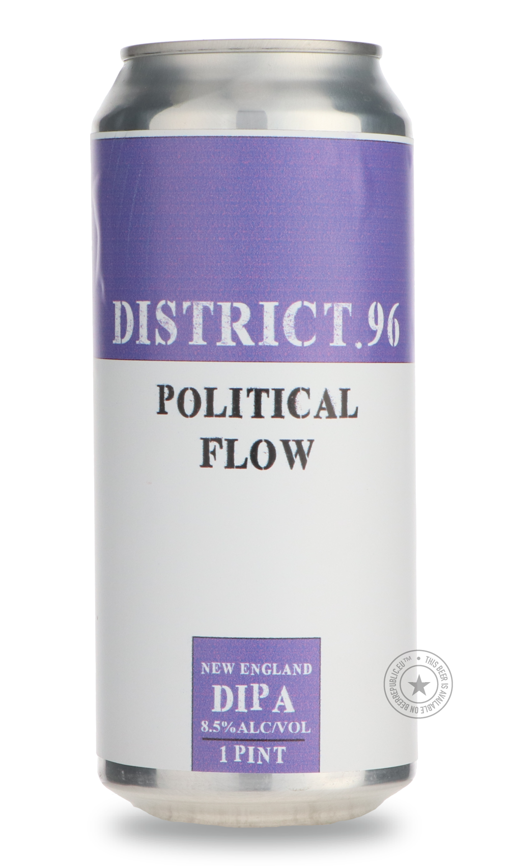 Political Flow / Obercreek by District 96, beer label