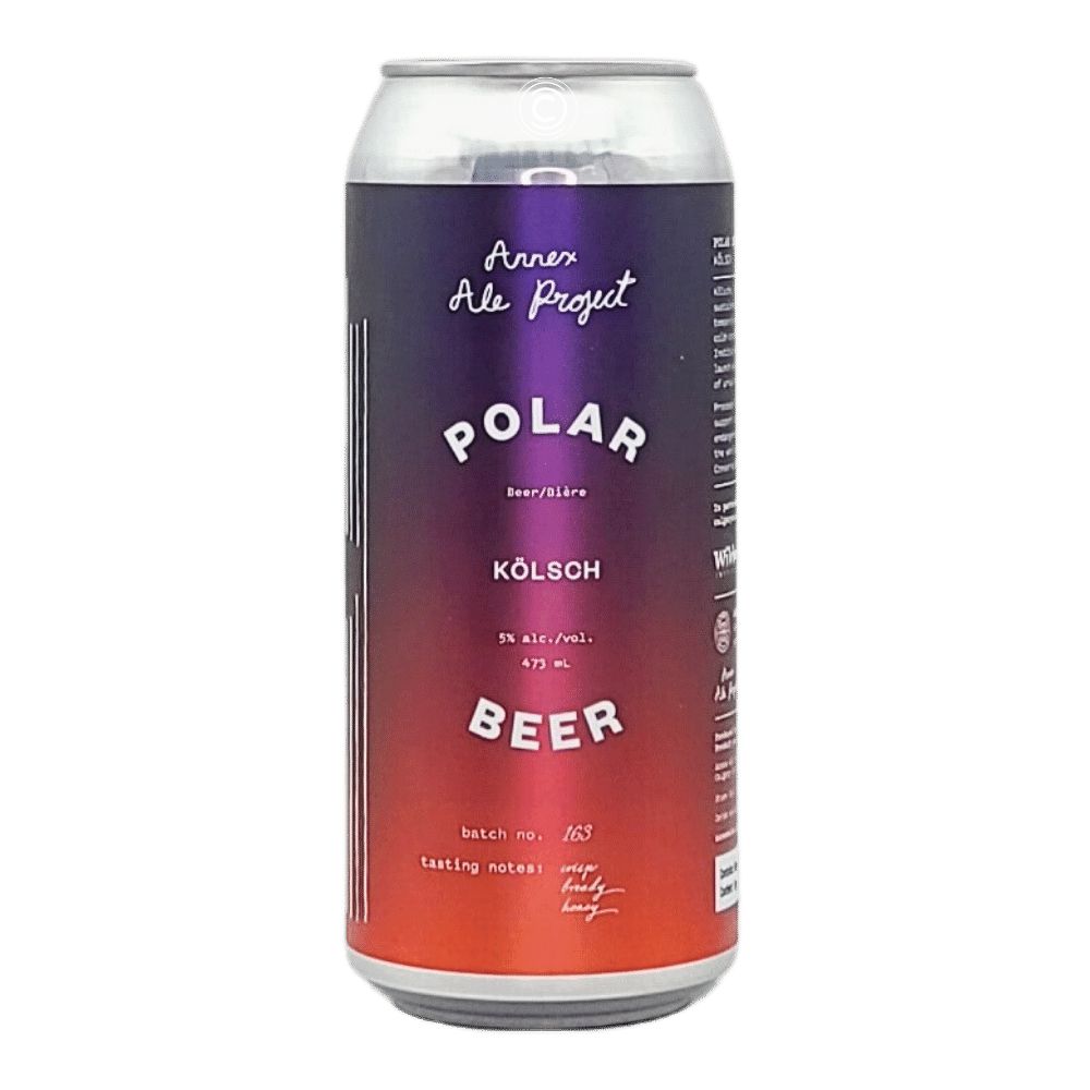 Polar Beer Kolsch by Annex Ale Project, beer label