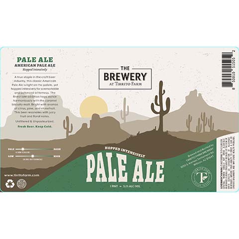 Tirrito Farm Pale Ale by Tirrito Farm Brewery, beer label