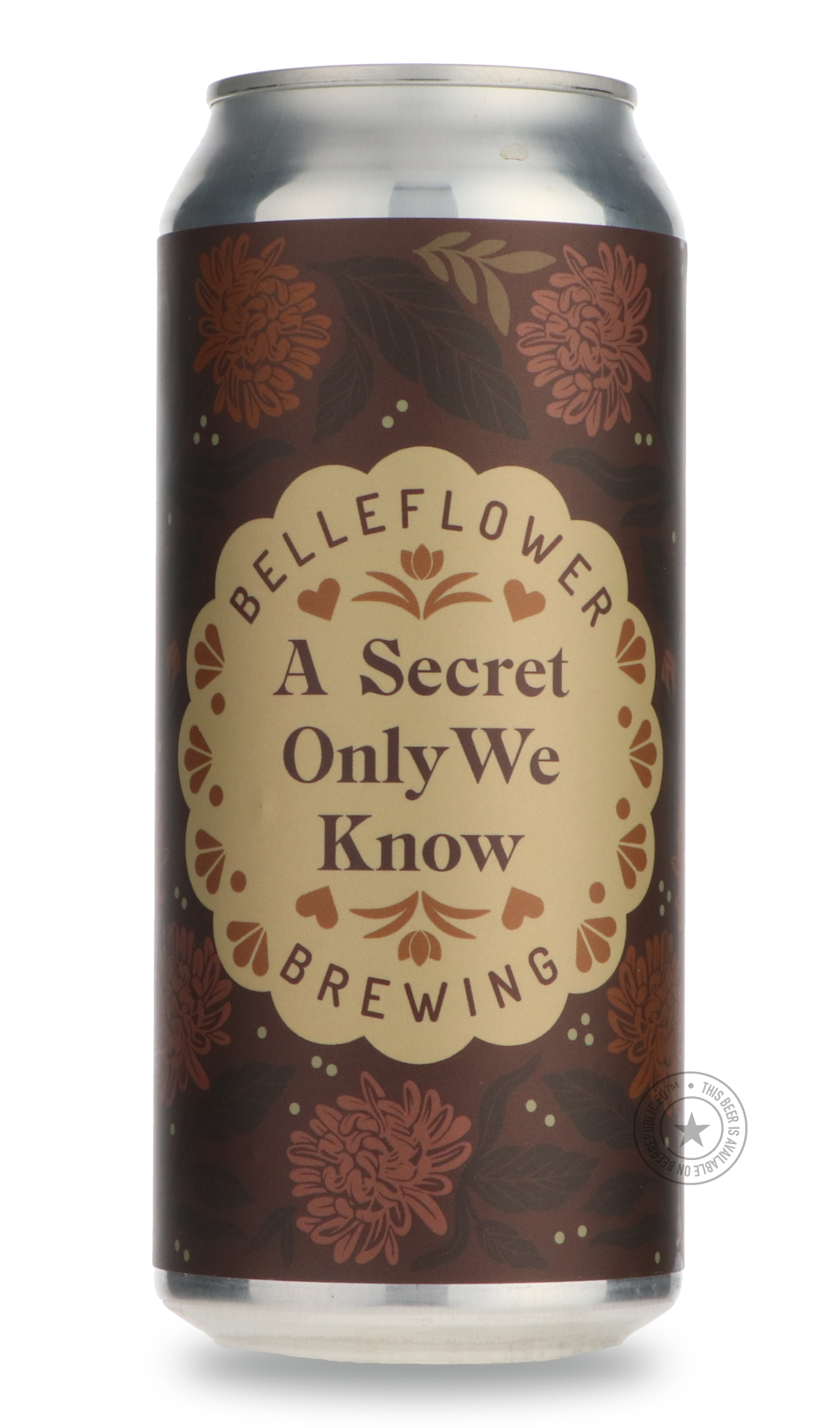 A Secret Only We Know by Belleflower Brewing, beer label