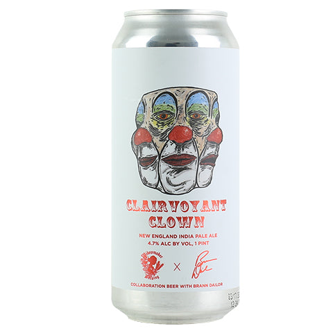 Widowmaker Clairvoyant Clown IPA by Widowmaker Brewing, beer label