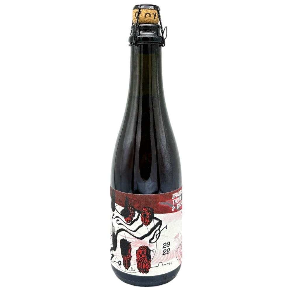 Crossover Blendery Bramble, Thorn and Briar 2023 375ml by Crossover Blendery, beer label