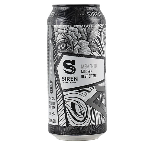 Siren Memento Modern Best Bitter by Siren Craft Brew, beer label