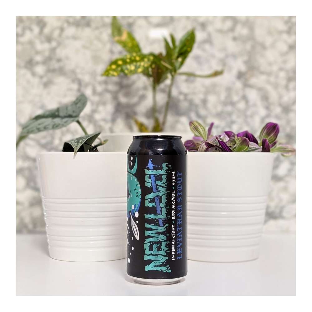Leviathan Imperial Stout by New Level Brewing, beer label