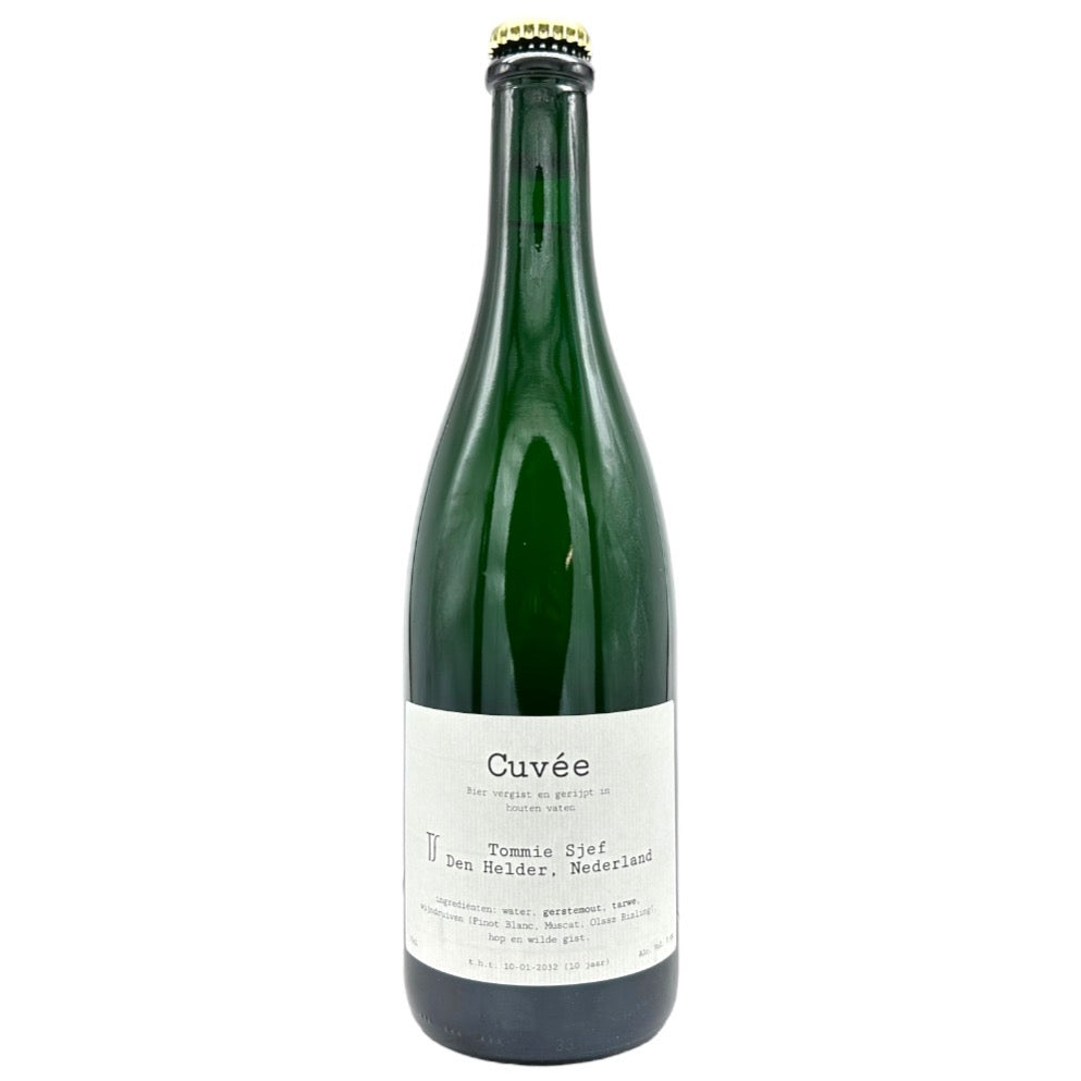Tommie Sjef Cuvée (2022) by Tommie Sjef, beer label