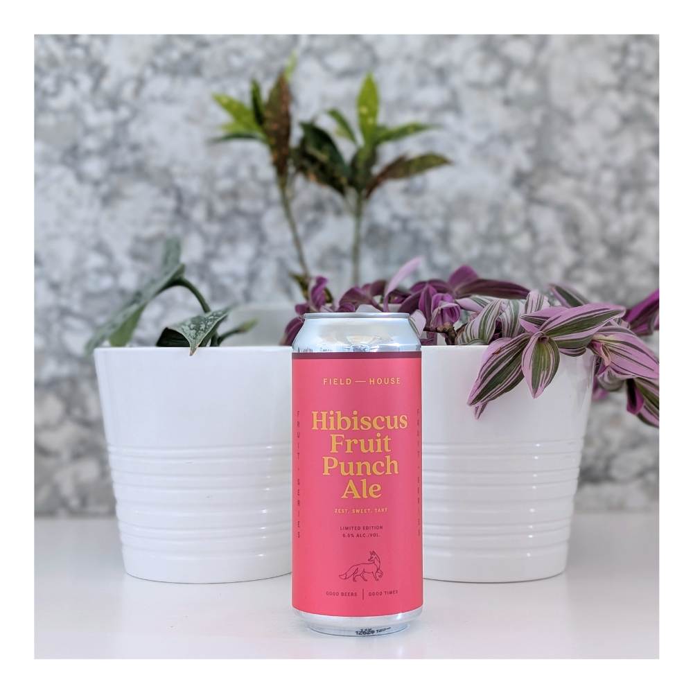 Hibiscus Fruit Punch Ale by Field House Brewing Co., beer label