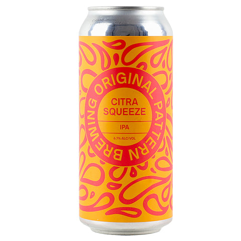 Original Pattern Citra Squeeze IPA by Original Pattern Brewing Company, beer label