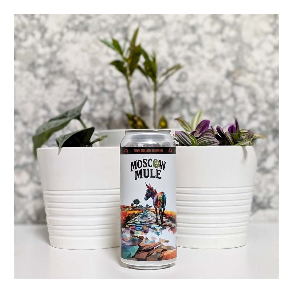 Moscow Mule Sour by Town Square Brewing Co., beer label