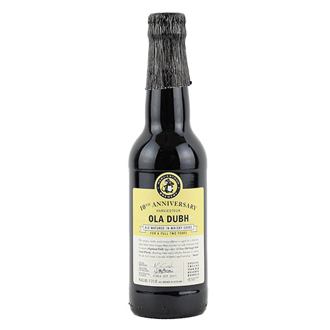 Harviestoun Ola Dubh 10th Anniversary by Harviestoun, beer label