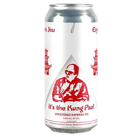 Knotted Root It's the Kung Pao! Unfiltered Imperial IPA by Knotted Root Brewing, beer label