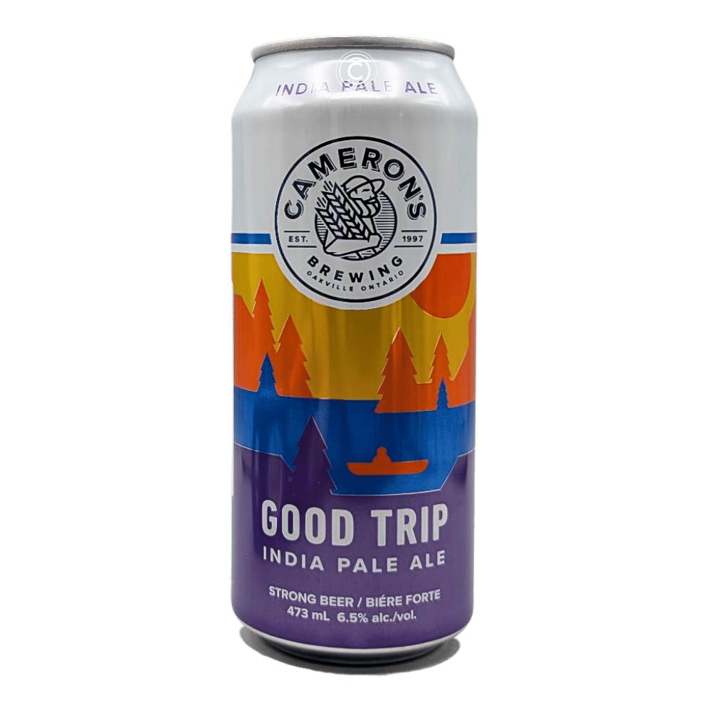 Good Trip West Coast IPA by Cameron's Brewing Company, beer label