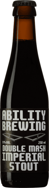 Double Mash by Ability Brewing, beer label