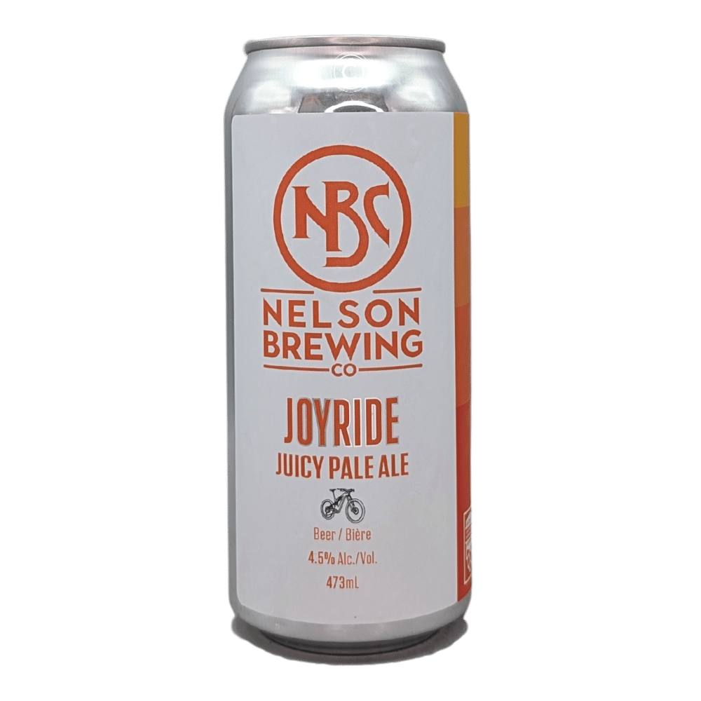 Joyride Juicy Pale Ale by Nelson Brewing Company, beer label